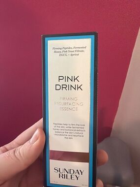 NWT Sunday Riley Pink Drink Firming Resurfacing Essence